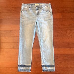 Jen 7 ankle straight jeans